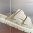 DIor Dio(r)evolution Slides Sandals In White Cannage Calfskin