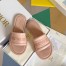 Dior Every-D Slides In Pink Embossed Lambskin