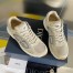 Dior Men's B30 Sneakers In Cream Mesh and Fabric