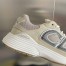 Dior Men's B30 Sneakers In Cream Mesh and Fabric