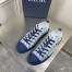 Dior Men's B23 Low-top Sneakers In Blue Oblique Canvas