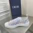 Dior Men's B23 Low-top Sneakers In Multicolor Oblique Canvas