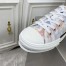 Dior Men's B23 Low-top Sneakers In Multicolor Oblique Canvas