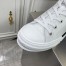 Dior Men's B23 High-top Sneakers In White Oblique Canvas