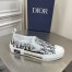 Dior Men's B23 Slip-On Sneakers In Black and White Oblique Canvas