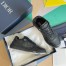 Dior Men's B27 World Tour Sneakers In Black Leather