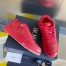 Dior Men's B27 World Tour Sneakers In Red Leather