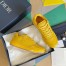 Dior Men's B27 World Tour Sneakers In Yellow Leather