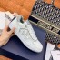 Dior Men's B27 Low-top Sneakers In White Calfskin