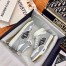 Dior Men's B27 High-top Sneakers In Grey Calfskin