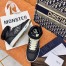 Dior Men's B27 High-top Sneakers In Black Calfskin