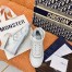 Dior Men's B27 High-top Sneakers In White Calfskin