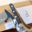 Dior J'Adior Slingback Pumps 65mm In Blue Toile de Jouy Cotton