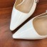 Dior J'Adior Slingback Pumps 65mm In White Patent Calfskin