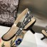 Dior J'Adior Slingback Pumps 65mm In Beige Petites Fleurs Embroidered Raffia