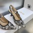 Dior J'Adior Slingback Pumps 65mm In White Toile de Jouy Voyage Motif