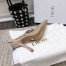 Dior J'Adior Slingback Pumps 100mm In Nude Suede With Strass