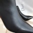 Dior D-Sculpture Ankle Boot In Black Lambskin 
