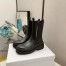 Dior Trial Ankle Chelsea Boots In Black Calfskin