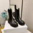 Dior Trial Ankle Chelsea Boots In Black Calfskin