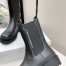 Dior Trial Ankle Chelsea Boots In Black Calfskin