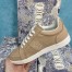 Dior Star Low-top Sneakers In Beige Calfskin