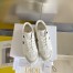 Dior Star Sneakers In White Calfskin and Suede