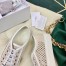 Dior Walk'n'Dior Sneakers In Cream Mesh Embroidery