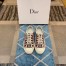 Dior Walk'n'Dior Sneakers In Red Oblique Embroidered Cotton