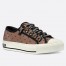 Dior Walk'n'Dior Sneakers In Plumetis And Nude Mesh