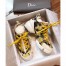 Dior D-Connect Sneakers In Jade Kaleidiorscopic Neoprene