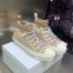 Dior Walk'n'Dior Mid-top Sneakers In Nude Macrocannage Technical Mesh