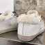 Golden Goose Women's Super-Star Shearling Sneakers with Leopard Laces