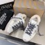 Golden Goose Women's Super-Star Shearling Sneakers with Leopard Laces