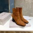 Jimmy Choo Bryelle 65mm Ankle Boots In Brown Suede