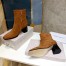 Jimmy Choo Bryelle 65mm Ankle Boots In Brown Suede