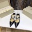 Jimmy Choo Ray 65mm Slingback Pumps In Black Leather