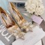 Jimmy Choo Avril 100mm Pumps In Gold Crystal