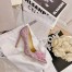 Jimmy Choo Avril 100mm Pumps In Pink Crystal