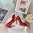 Jimmy Choo Avril 100mm Pumps In Red Crystal