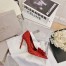 Jimmy Choo Avril 100mm Pumps In Red Crystal