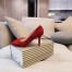 Jimmy Choo Love 85mm Pumps In Red Suede Leather