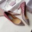 Jimmy Choo Romy 60mm Pumps In Silver and Red Glitter