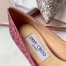 Jimmy Choo Romy 60mm Pumps In Silver and Red Glitter