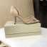 Jimmy Choo Kaitence 85mm Pumps In Beige Suede Leather