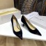 Jimmy Choo Rene 65mm Pumps In Black Suede