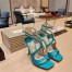 Jimmy Choo Azia 95 Sandals In Malibu Patent Leather