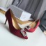 Manolo Blahnik Hangisi 70 Pumps In Bordeaux Satin