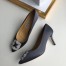 Manolo Blahnik Hangisi 70 Pumps In Grey Satin