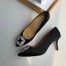 Manolo Blahnik Hangisi 70 Pumps In Black Satin